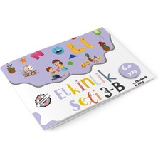 Akademik Zeka 6 Yaş Etkinlik Kitabı 3-B