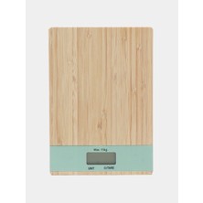 BT Teknik Ahşap Lüks Dijital Ekranlı 15 kg 1 gr Çok Şık Hassas Elektronik Mutfak Terazisi