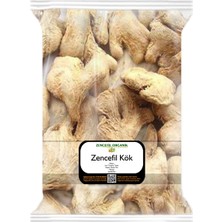 Zencefil Organik Kök Zencefil 500 gr Kaliteli Baharat Kurutulmuş Kök Zencefil Zencefil Kurusu