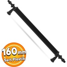 Nurmaks Zirve Kulp Siyah 160 mm Plastik Siyah-(2 Adet)