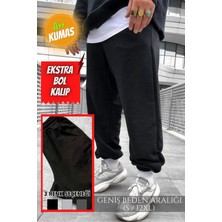 Vladivosto Bol Kalıp Paçası Lastikli Oversize Baggy Eşofman Altı