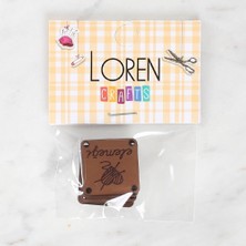 Marsilyan Loren Crafts Elemeği Deri Arma 5 Adet - 1587