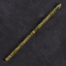 İlk El Grup Addi Champagner 6mm 15CM Plastik Simli Yün Tığ - 4