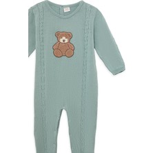 Layette Bg Store Erkek Bebek Yeşil Tulum