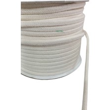 İlk El Grup Bağcık Ipi Pamuk 1 cm Krem 10 Metre