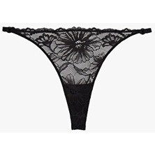 Tommy Hilfiger Kadın Siyah Tanga