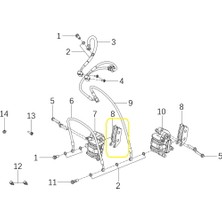 Kove 510F Ön Fren Balatası Orjinal