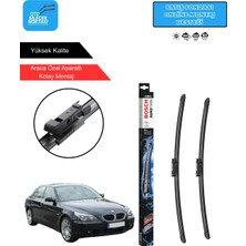 Bmw E60 Uyumlu 2004-2009 Bosch Aerotwin Araca Özel Ön Silecek Takımı 600-575MM