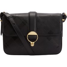 Barbour Rosa Deboss Leather Çapraz Çanta BK11 Black/ Deboss Tartan