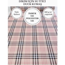 Fabricstown Desenli Su Itici Duck Kumaş | %65 Pamuk %35 Polyester | Masa Örtüsü, Runner ve Döşemelik Kumaş