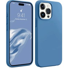Mobify iPhone 15 Pro Max Kılıf Ince ve Esnek Yapılı Air Softy Premium Silikon Kapak