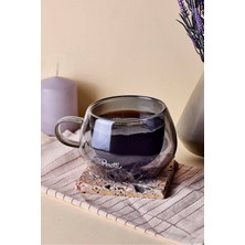 Perotti Cidar Füme Çift Cidarlı Kupa 280 ml