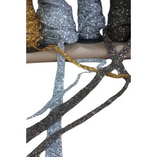 Marsilyan Silikonlu Yapıştırma Taş 1 cm Siyah 10 Metre