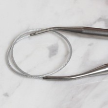 Marsilyan Loren Crafts 7 mm Çelik Misinalı Şiş  40 cm