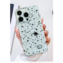 3gen Case Iphone 14 Pro Kılıf Desenli Şeffaf Silikon Kılıf Siyahgezegen