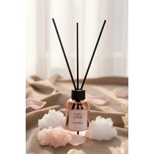 Secret of Love Pudra Oda Kokusu Çubuklu 50 ml Cam Malzemeden Uzun Süreli Kullanım İçin