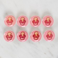 Marsilyan Loren Crafts 8'li Emzik Düğme - 1007