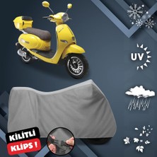 ULTRASHOP Kuba Brilliant 125  Su Geçirmez Motosiklet Brandası Dış Mekan Motosiklet Örtüsü
