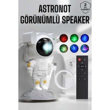 Bi Seyyar Astronot Görünümlü Projeksiyon Speaker Taşınabilir