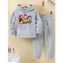 Machi Kışlık Kız Çocuk Eşofman Takımı Shuntrix 5 6 7 8 9 10 11 12 Yaş