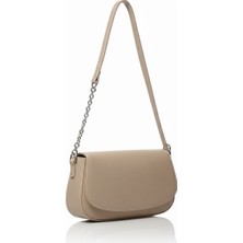 Linas Collection Kadın Zincir Detaylı Baget Model Kol Çantası