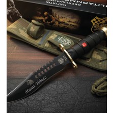 İşte Bu Kişiye Özel Isimli Isim Baskılı Halmak Komando Bıçağı 0698 30 cm