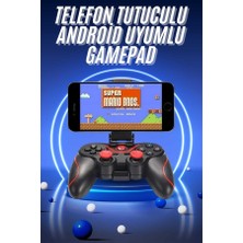 Bi Seyyar Joystik Gamepad Bluetooth Telefon Tutucu Oyun Kolu Telefon Android Uyumlu