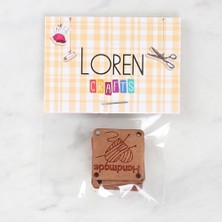 İlk El Grup Loren Crafts Handmade Deri Arma 5 Adet - 1596