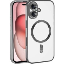 Techno Guru iPhone 17 Kılıf Ince Yapılı ve Magsafe Destekli Airtouch Kross Magneticsafe Silikon Kapak