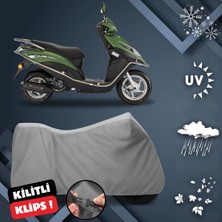 ULTRASHOP Kanuni Mati 125  Su Geçirmez Motosiklet Brandası Dış Mekan Motosiklet Örtüsü