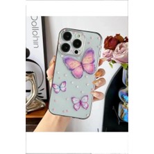 3gen Case Iphone 14 Pro Kılıf Desenli Şeffaf Silikon Kılıf Btf2