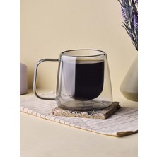 Perotti Cidar Füme Çift Cidarlı Kupa 250 ml