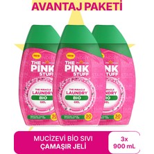 The Pink Stuff Mucizevi Bio Çamaşır Yıkama Jeli Avantaj Paket 3X900ML