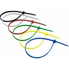 İlk El Grup 30 Parça Plastik Kablo Kelepçe Seti Kablo Düzenleyici Bağlama Bantları