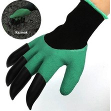 Marsilyan Toprak Kazma Ekme Çapalama Için Korumalı Bahçe Bahçivan Eldiveni