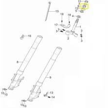 Barossa GV650 Furç Yatağı Pulu