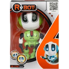 Kiddico Toys Metal Figür Ses Kaydı Yapabilen Etkileşimli Metal Robot