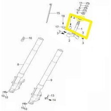 Kove 510X Furç Alt Mesnet Borusu