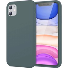 Techno Guru iPhone 11 Kılıf Kılıf Esnek Yapılı First Silikon Kapak