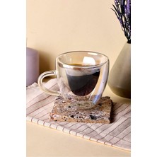 Perotti Colors Çift Cidarlı Kalpli Kupa 150 ml