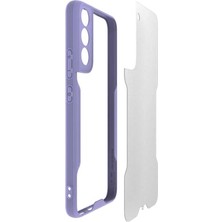 Galaxy S22 Kılıf Lila Pingu Silikon Orijinal Esnek Ince Geliştirilmiş Dayanıklı Darbe Karşıtı Koruyucu Yeni Nesil Tasarım (Galaxy S22, Lila)