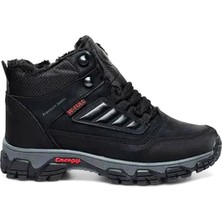 Kindep (W-Fuul) Içi Yünlü Bağcıklılı&fermuarlı Audoor Uniseks Bot Siyah