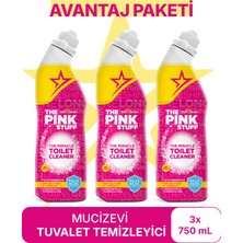 The Pink Stuff Mucizevi Tuvalet Temizleyici Avantaj Paket 3X750ML
