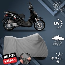 ULTRASHOP Pıaggıo Beverly 200  Su Geçirmez Motosiklet Brandası Dış Mekan Motosiklet Örtüsü