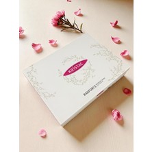 Bella Home Kristal Çift Kişilik Ranforce Nevresim Takımı - 4 Parça - %100 Pamuk - Orijinal Lüks Kutu