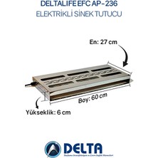 Delta Elektrikli Sinek Tutucu Duvar Tipi Aplik Uv Lambalı Efc Cihazı AP-236 Slim