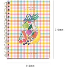 Defter Mr Yemek Defteri Spiralli Meyveler