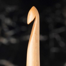 İlk El Grup La Mia Whitewood 5 mm 15.5 cm Ahşap Yün Tığ