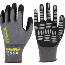 Starline STL-1018 Köpük Nitril Çizgili Eldiven 4121X (P) (K)