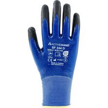 Activehand Actıvehand SF-244 D Candy Fınısh Köpük Nitril Kaplı Eldiven (K) (M)